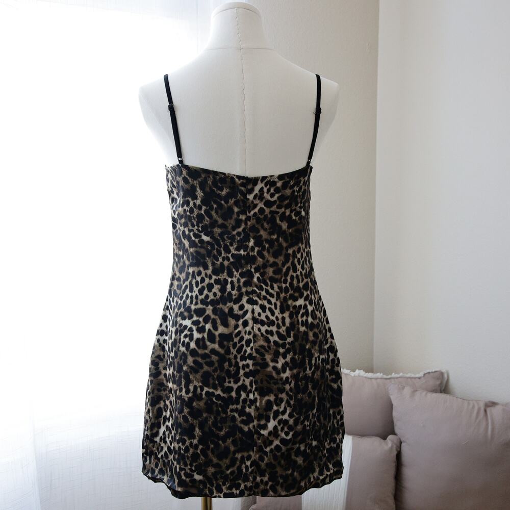 Zara Animal print mini dress size S - Picture 4 of 4